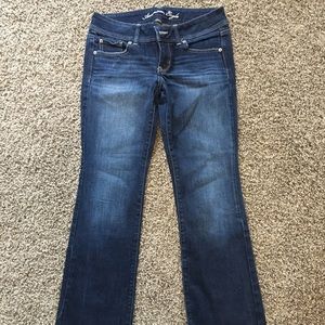 American Eagle- Boot cut Dark Jeans